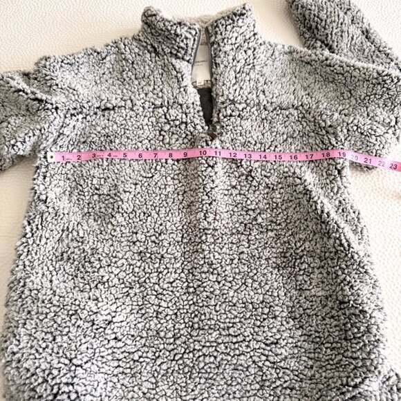 Thread & Supply Women's Wubby Fleece Pullover Charcoal Sz M - Picture 12 of 16
